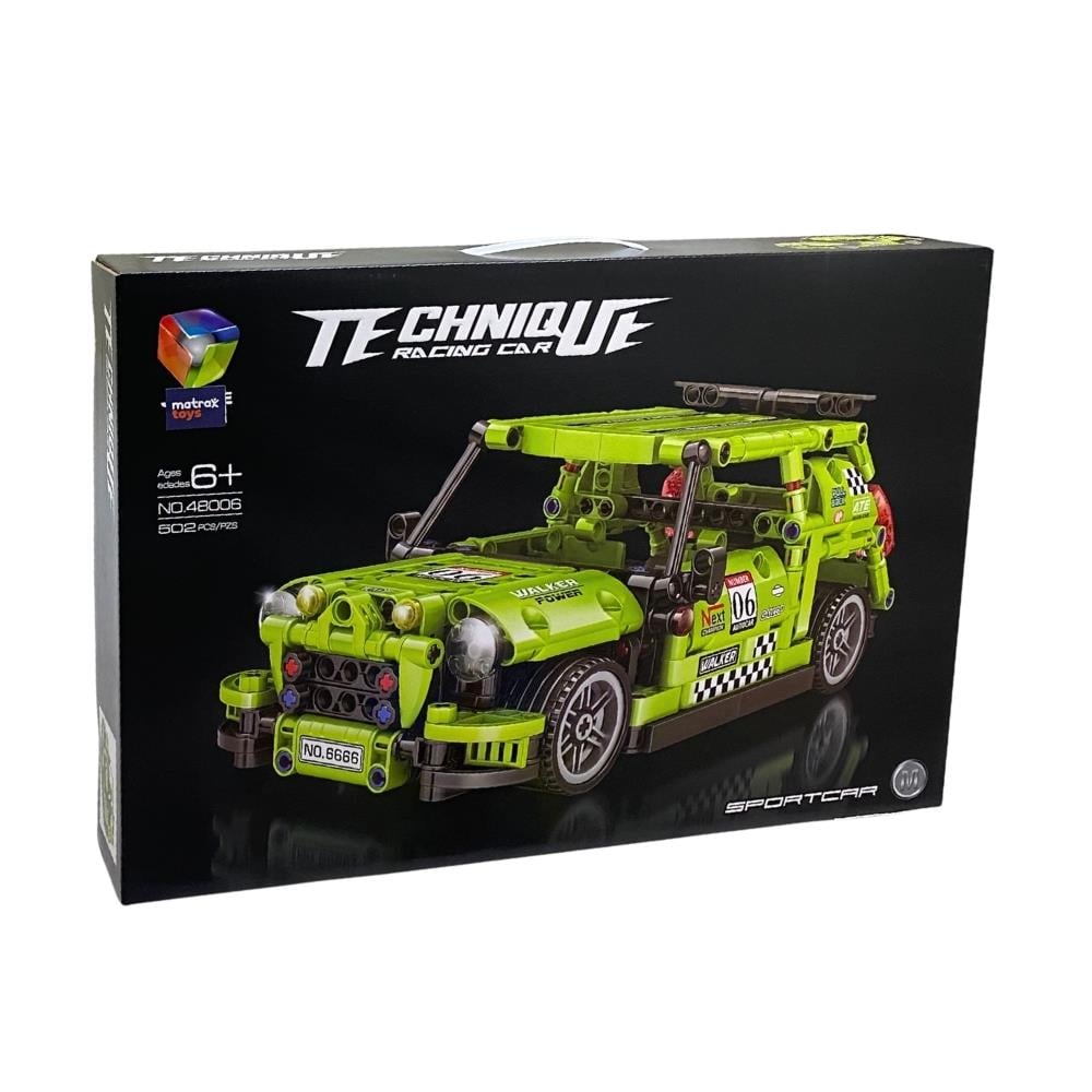Matrax Oyuncak Lego Spor Araba 487 Parça