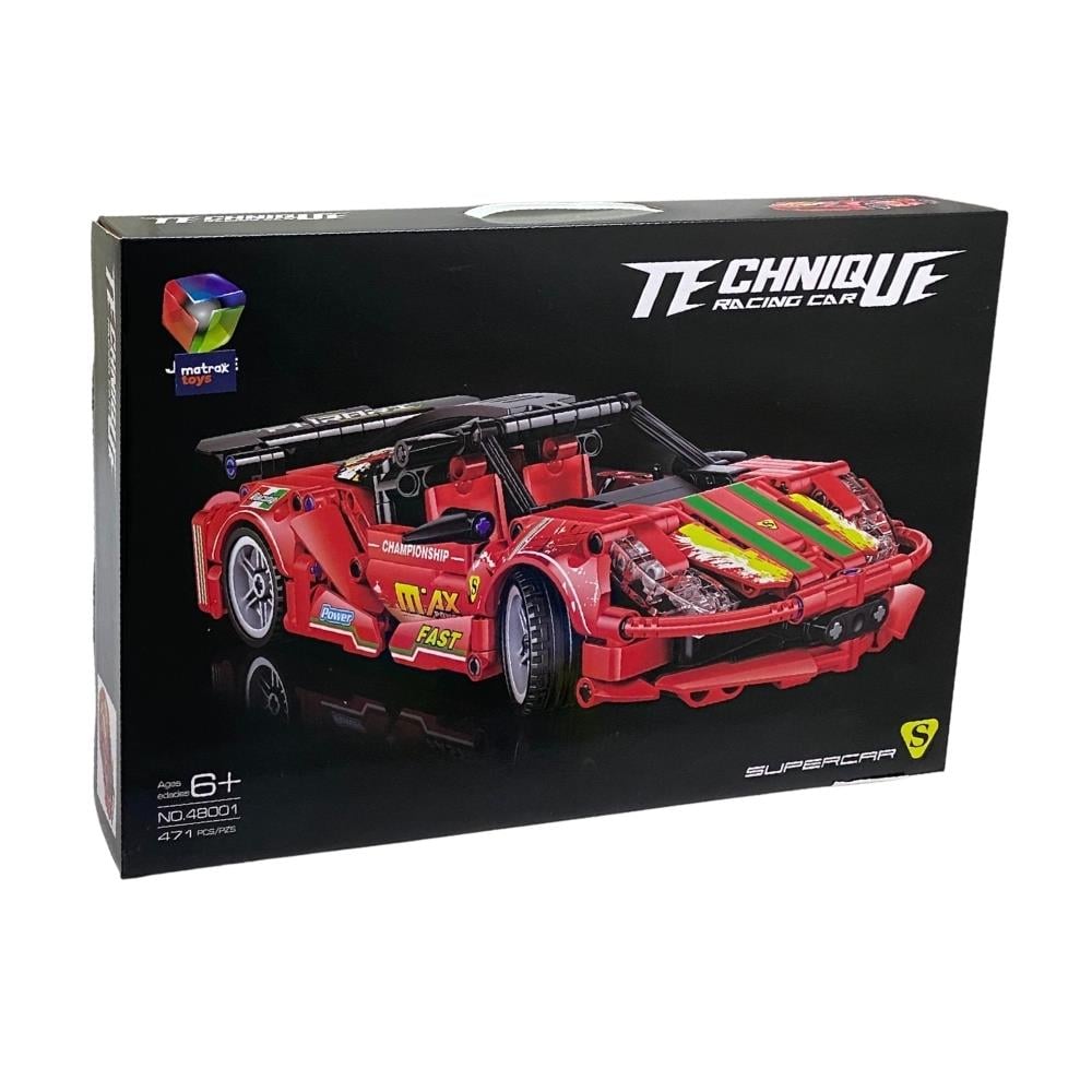 Matrax Oyuncak Lego Spor Araba 487 Parça
