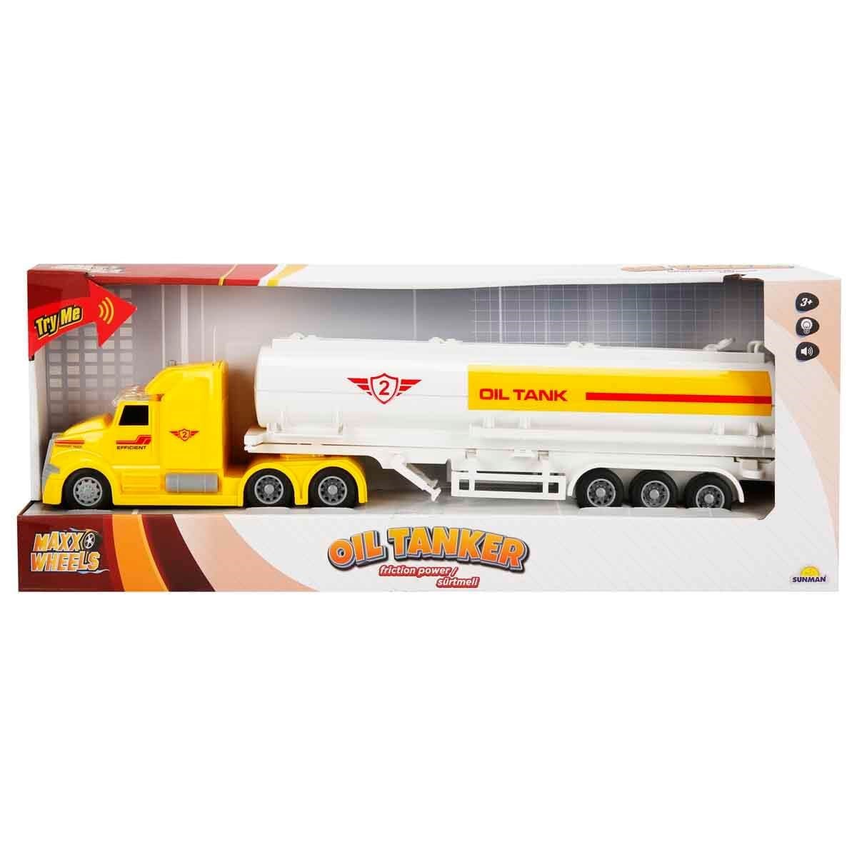 Maxx Wheels Sesli ve Işıklı Yakıt Tankeri 00002316
