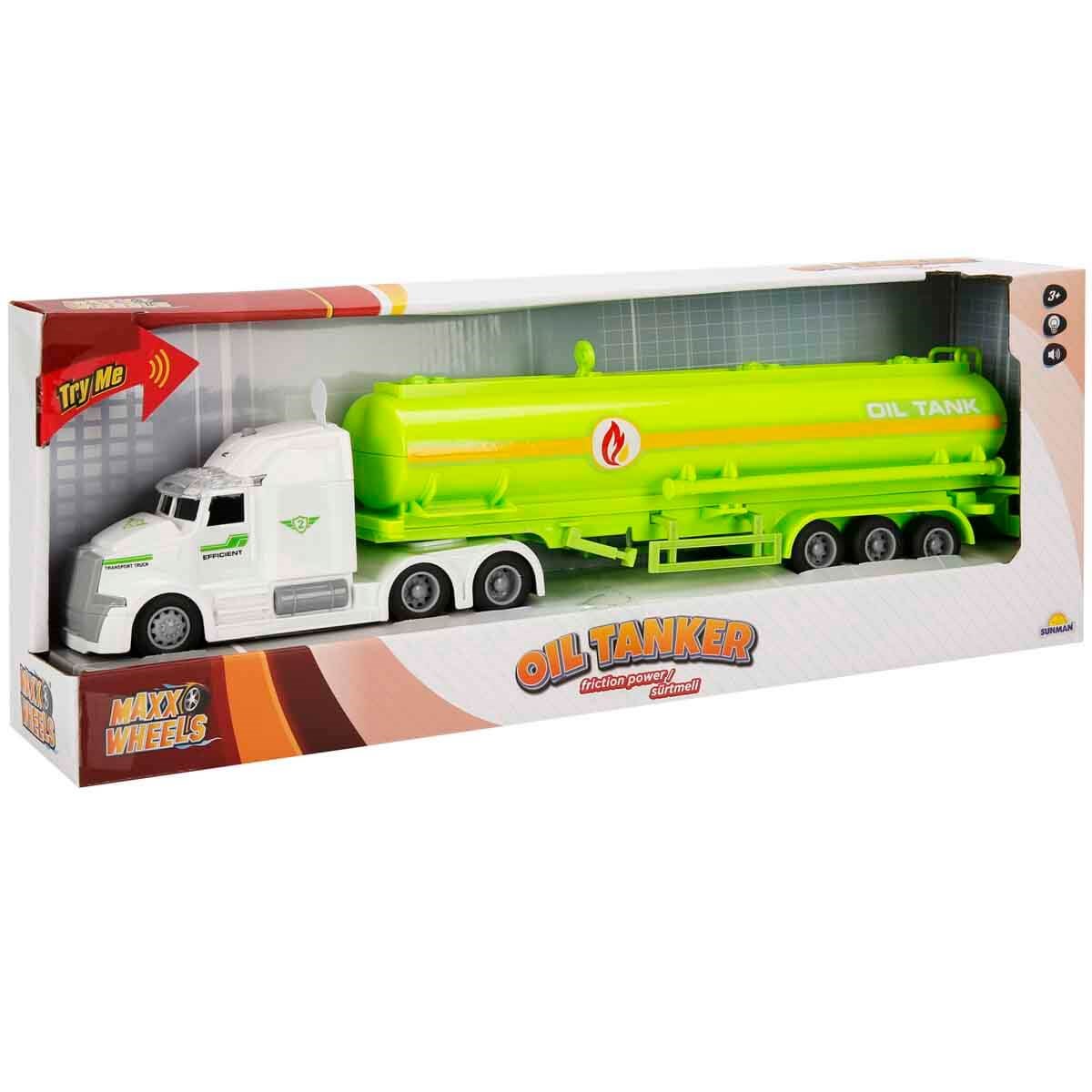 Maxx Wheels Sesli ve Işıklı Yakıt Tankeri 00002316