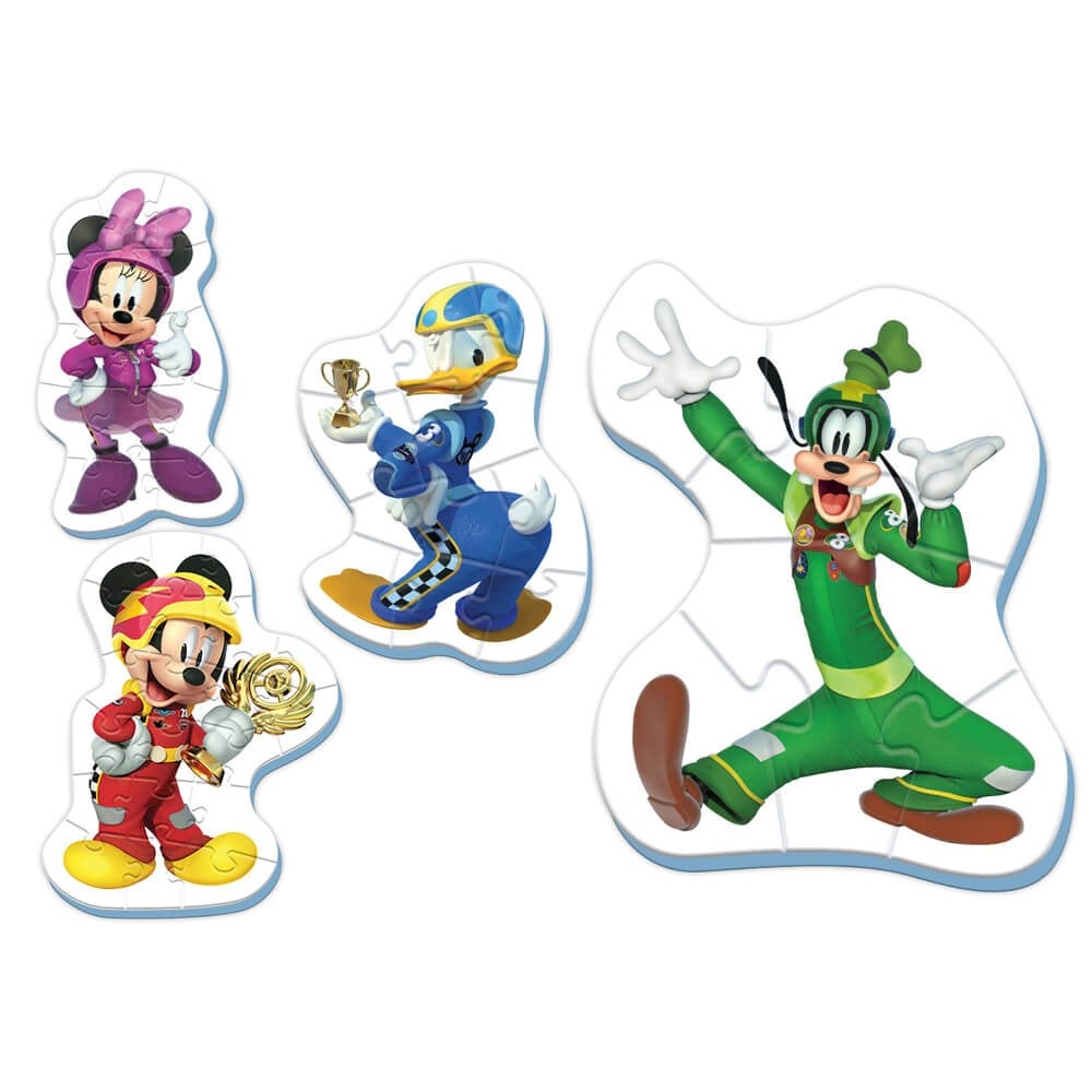 MCH 10304 MICKEY MY FIRST PUZZLES 4 IN 1