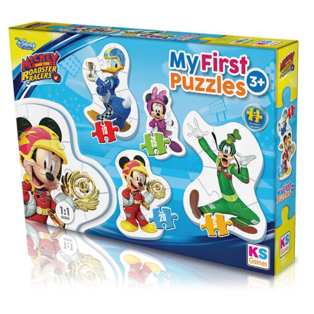 MCH 10304 MICKEY MY FIRST PUZZLES 4 IN 1