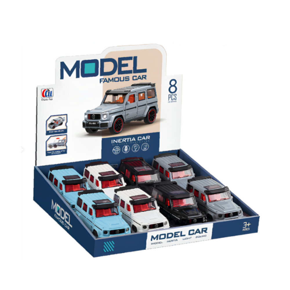 Mega Oyuncak 16 cm. Die Cast Işıklı SUV Araba