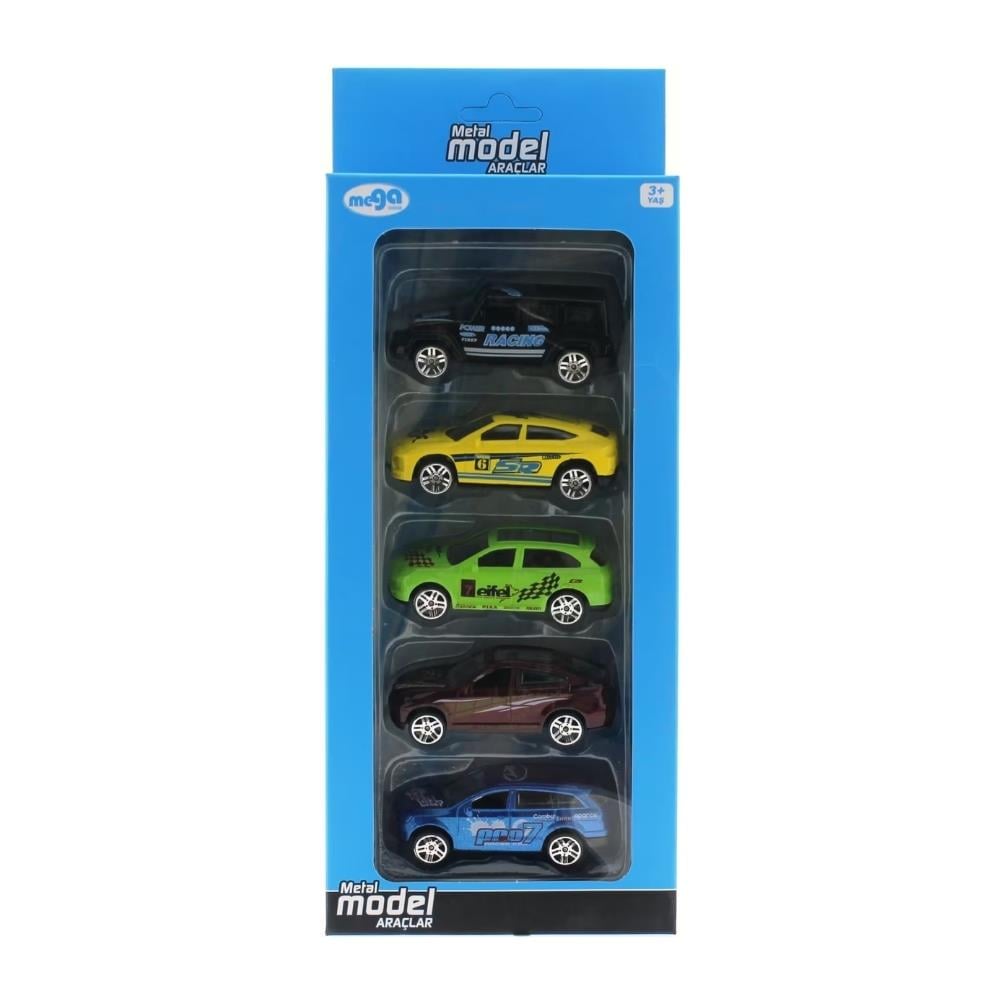 Mega Oyuncak Beşli Die Cast Model Araba Seti