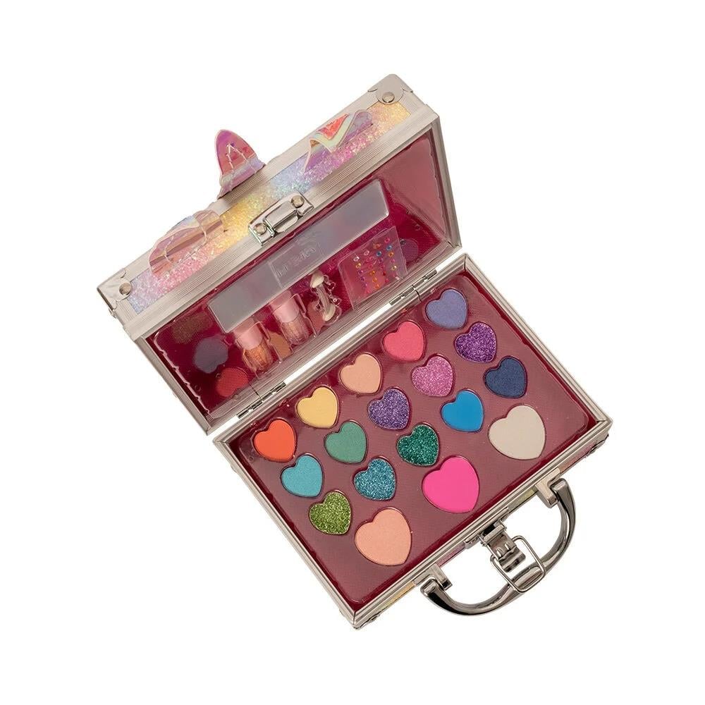 Mega Oyuncak Lukky Unicorn Aynalı Peluş Makyaj Çantası AST25318