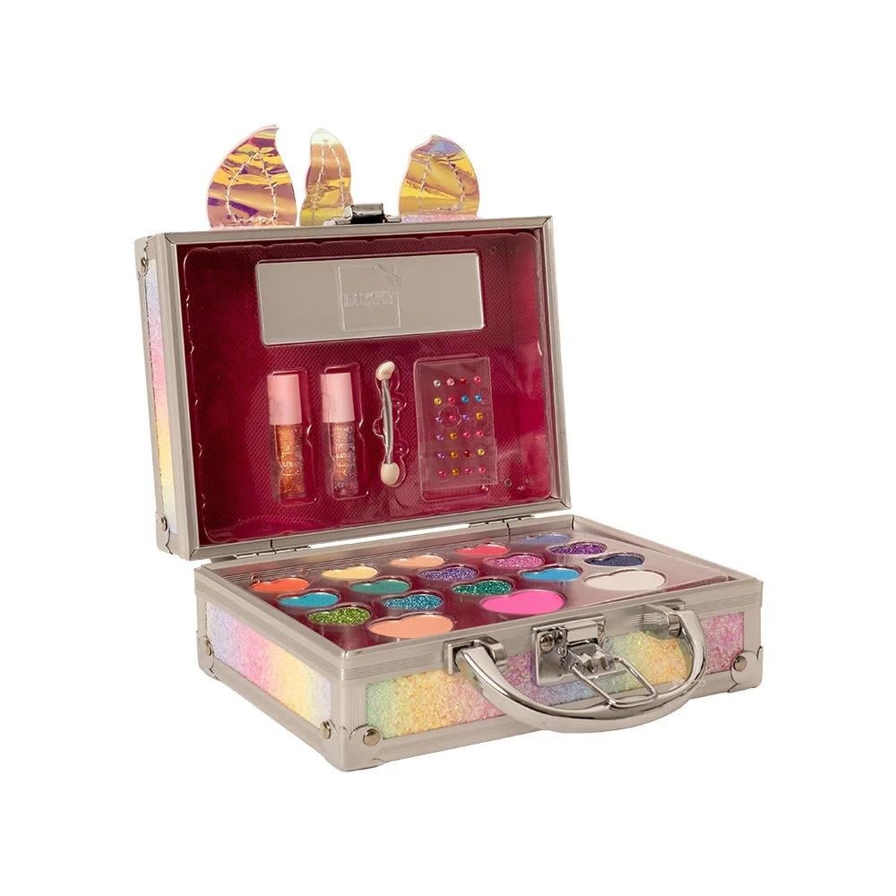 Mega Oyuncak Lukky Unicorn Aynalı Peluş Makyaj Çantası AST25318