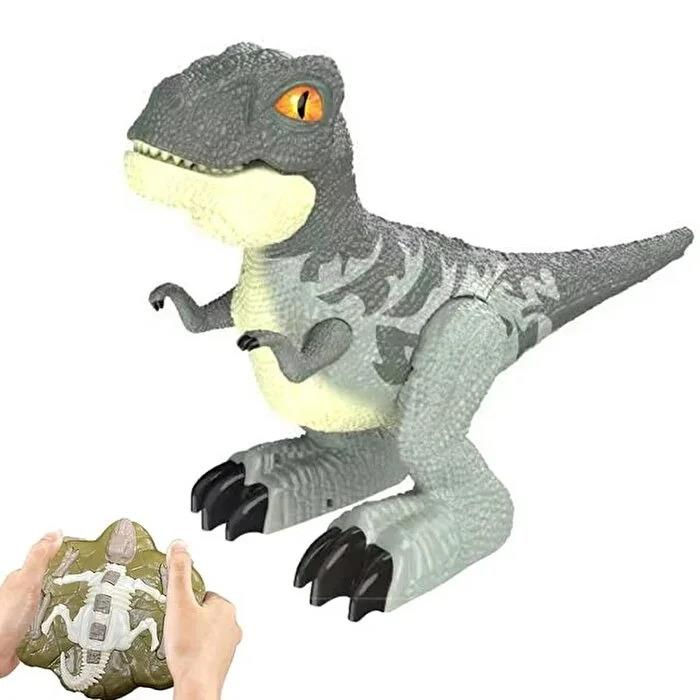 Mega Oyuncak Pilli Buhar Üfleyen Dinazor Velociraptor