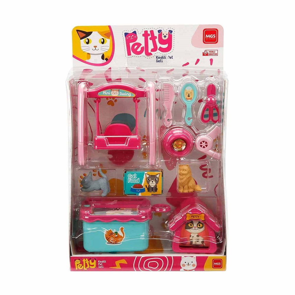 Mgs Oyuncak Kedili Pet Seti URT-01-3927