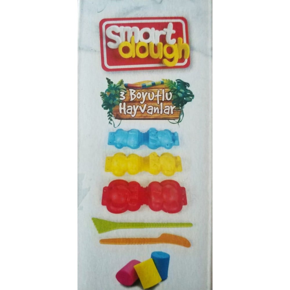 Mgs Oyuncak Mini 3d Hayvan Seti Hamur Kutusu 150 Gr SMD-01-7015