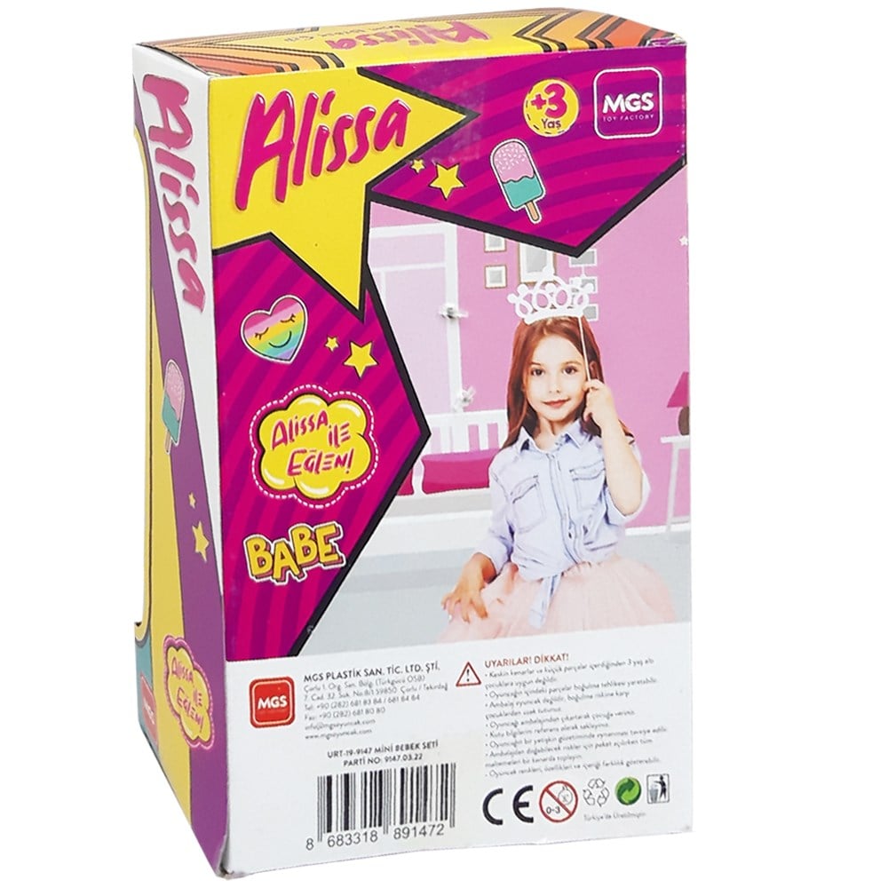 Mgs Oyuncak Mini Bebek Seti URT-19-9147