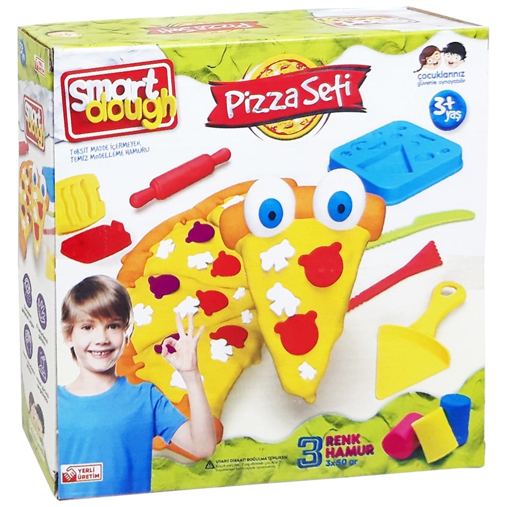 Mgs Oyuncak Mini Pizza Seti Hamur Kutusu 150 Gr SMD-01-7017