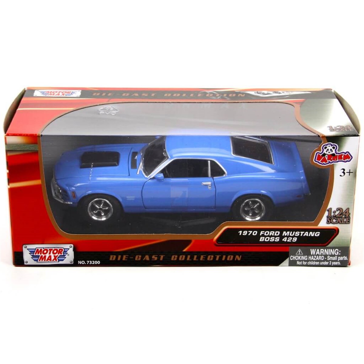MM-73303AC 1:24 1970 FORD MUSTANG BOSS 429MM-73303AC 1:24 1970 FORD MUSTANG BOSS 429 Fiyatı | Samatlı Toptan Oyuncak - B2B