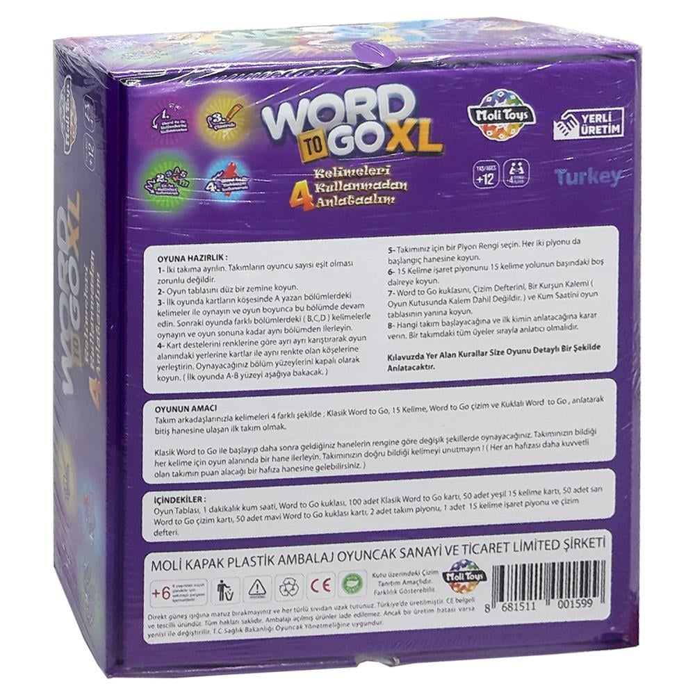 Moli Oyuncak Moli Toys Word XL To Go Kukla Kelimeleri Anlatacak