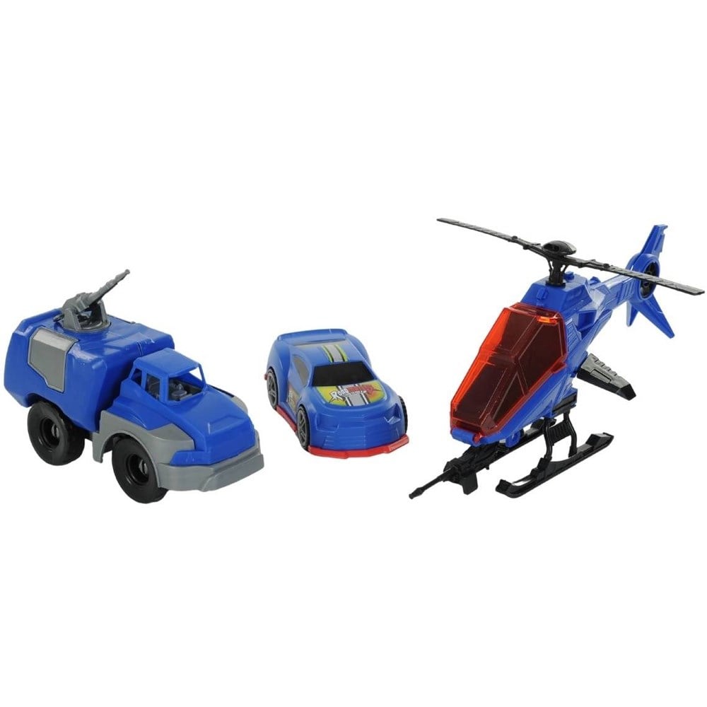 Molmo Oyuncak Roadmates 3 Lü Aksiyon Polis Seti ML440