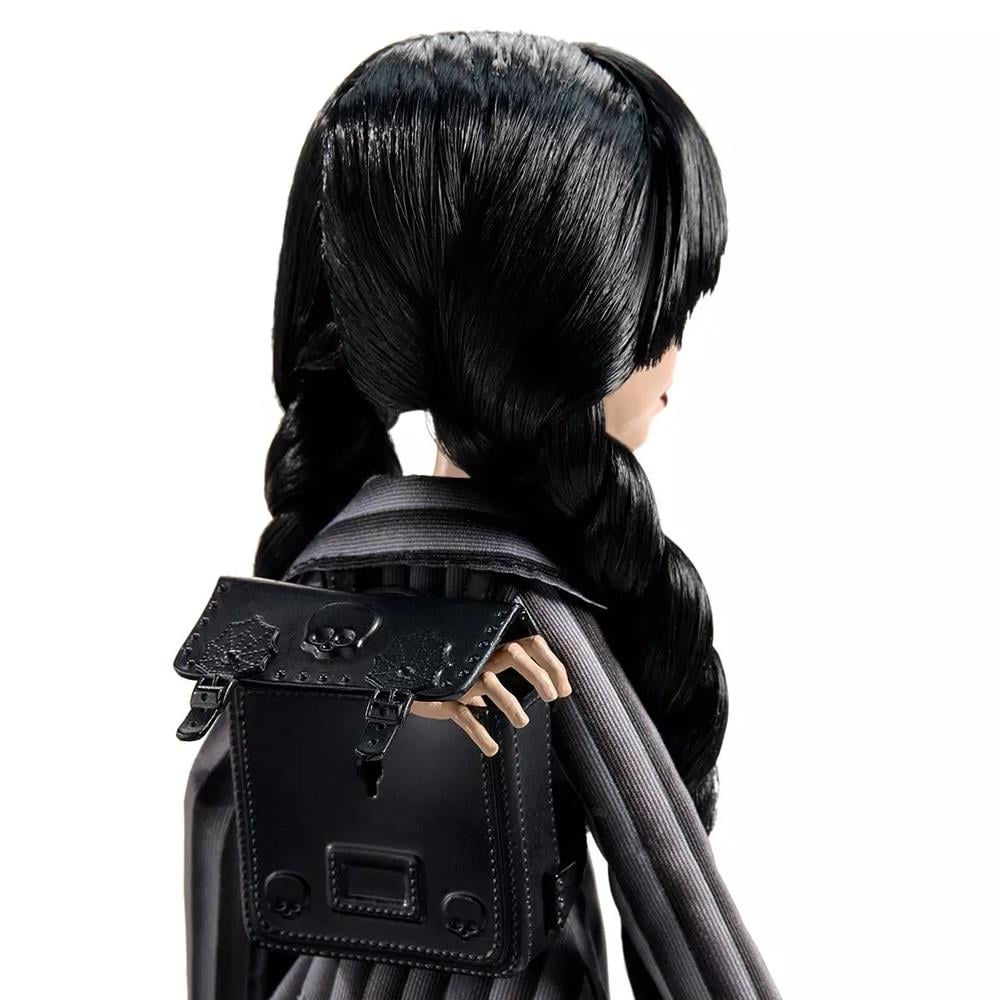 Monster High Wednesday Addams Okul Üniformalı Bebek HXJ04