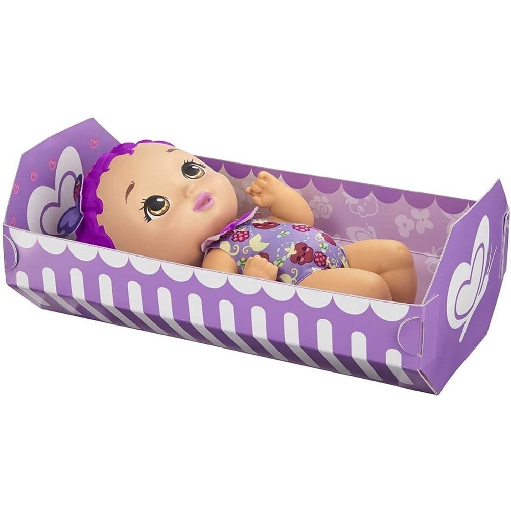My Garden Baby Kelebek Bebeğimin Yemek Zamanı Mor Saçlı Bebek GYP00