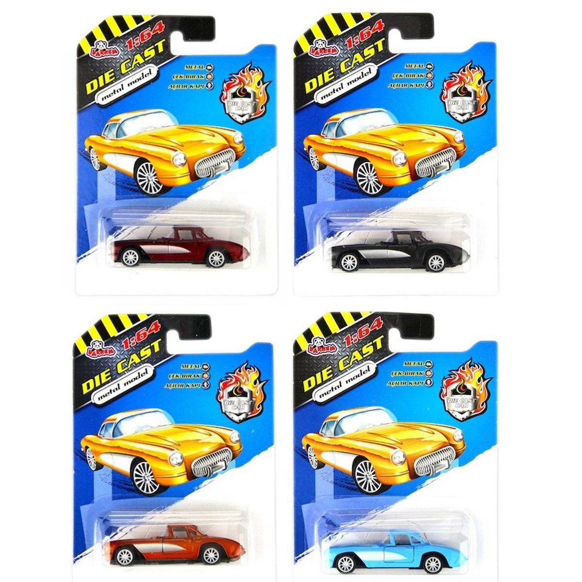 N955/7733-99-93-1 KARTELA 1:64 C/B METAL ARABAN955/7733-99-93-1 KARTELA 1:64 C/B METAL ARABA Fiyatı | Samatlı Toptan Oyuncak - B2B