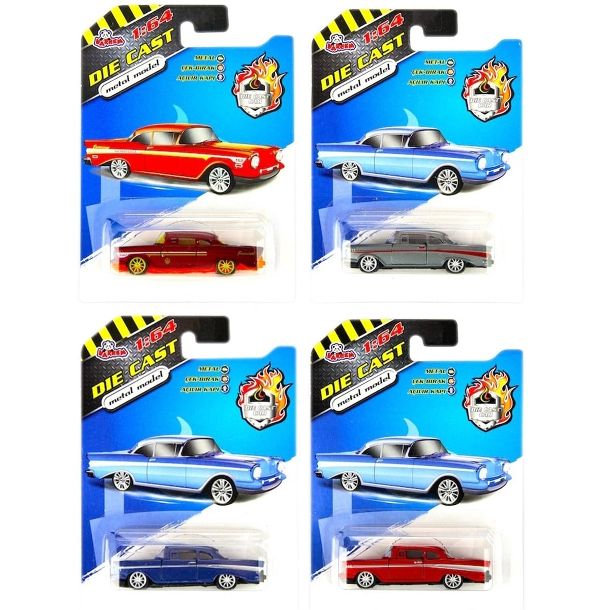 N955/7733-99-93-1 KARTELA 1:64 C/B METAL ARABAN955/7733-99-93-1 KARTELA 1:64 C/B METAL ARABA Fiyatı | Samatlı Toptan Oyuncak - B2B