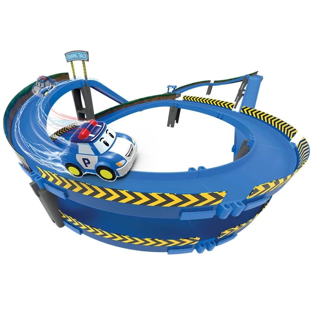 Neco Oyuncak Robocar Poli Fırlatıcılı Ve Virajlı Yol Seti POLI/83385