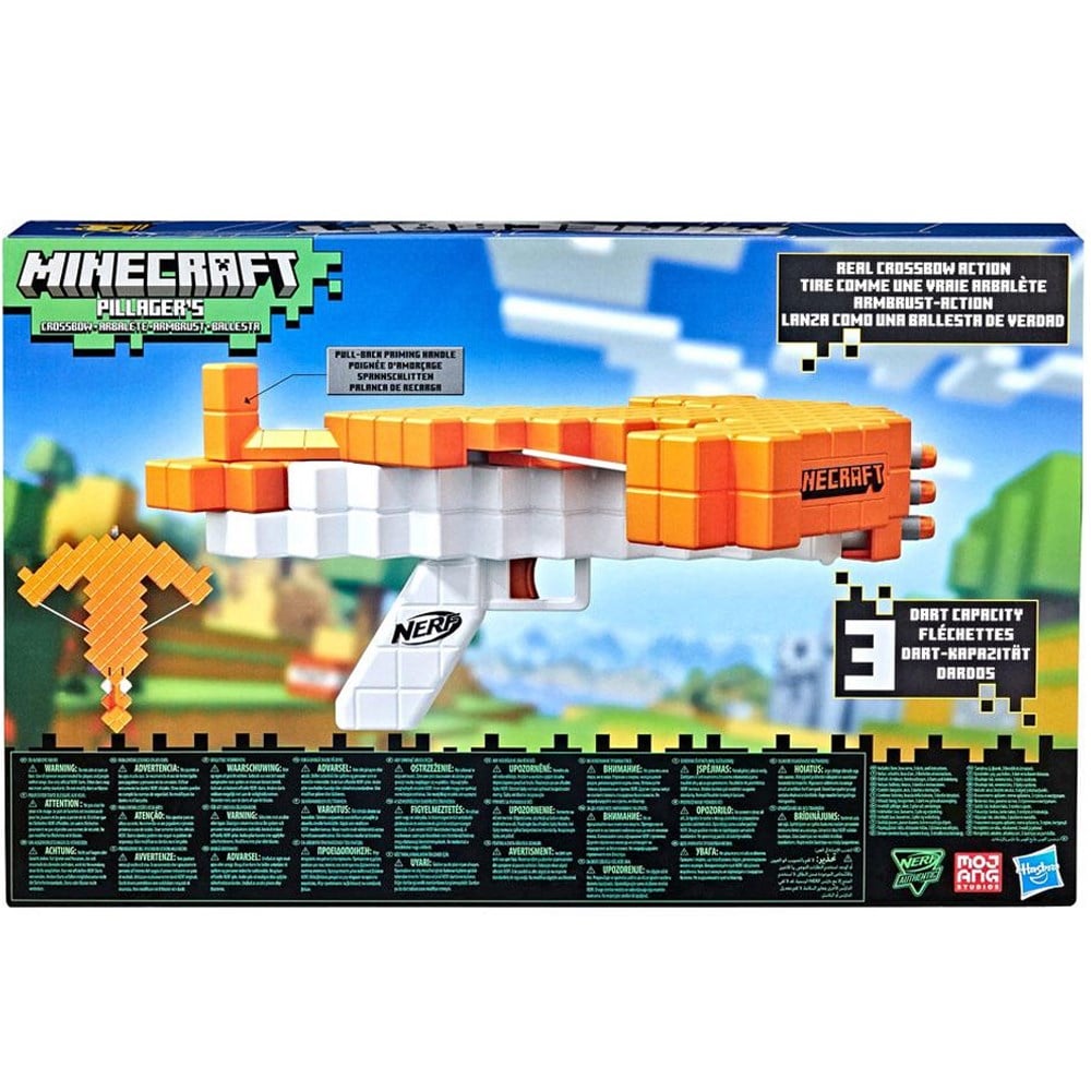 Nerf Minecraft Pillagers Crossbow F4415