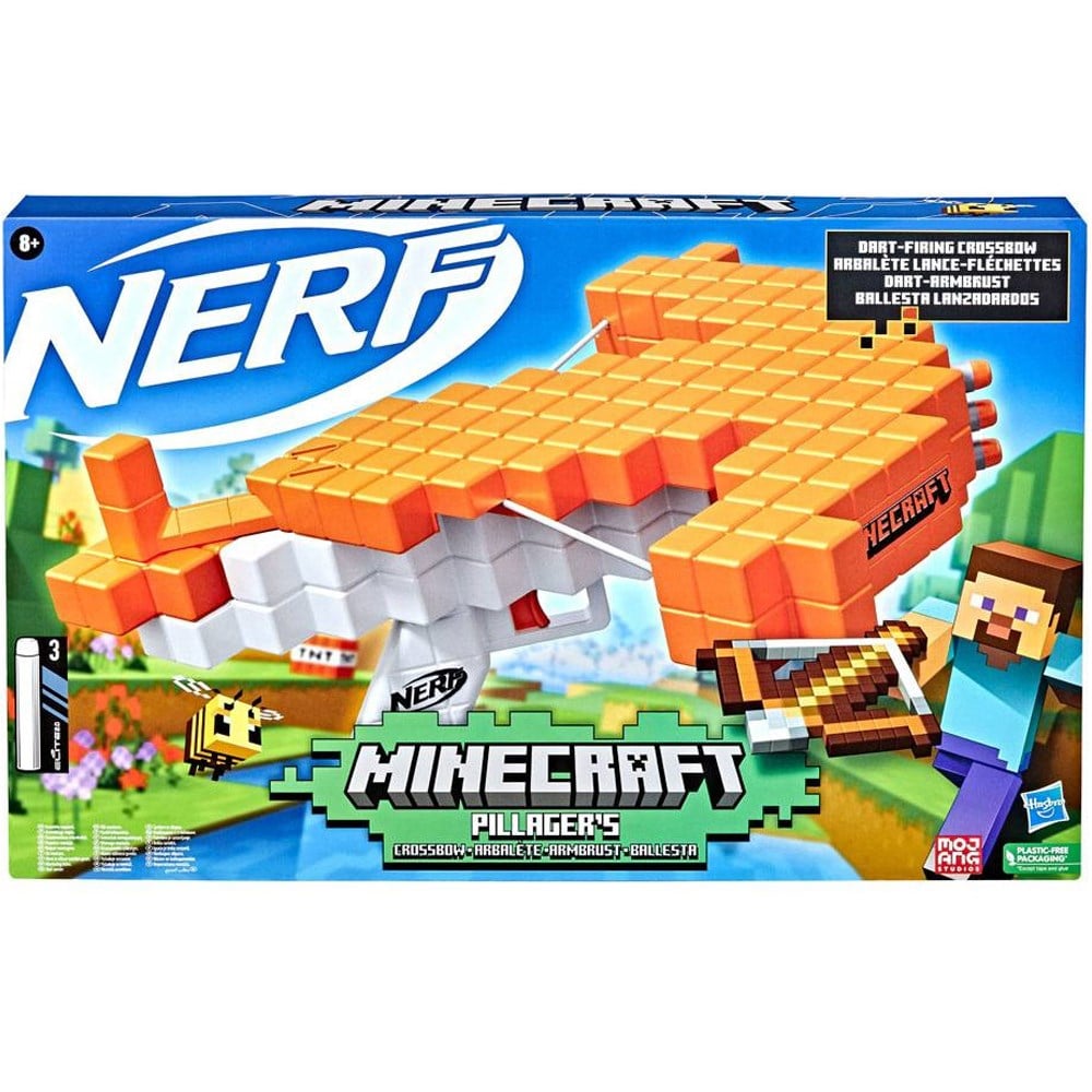 Nerf Minecraft Pillagers Crossbow F4415