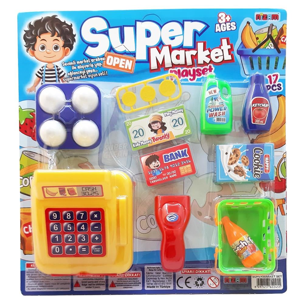Nizam Oyuncak Supermarket Seti NZM-245