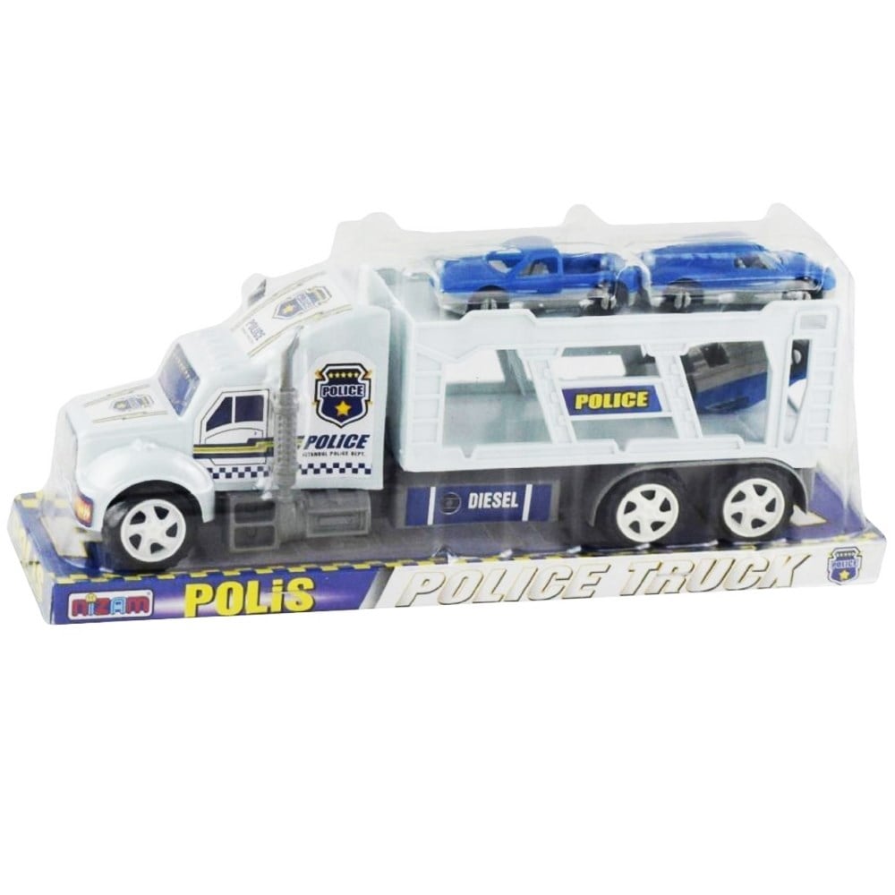 Nzm-184 Beyaz Oyuncak Polis Taşıyıcı 27 Cm