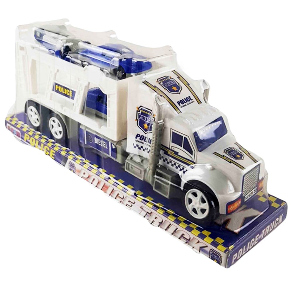 Nzm-184 Beyaz Oyuncak Polis Taşıyıcı 27 Cm