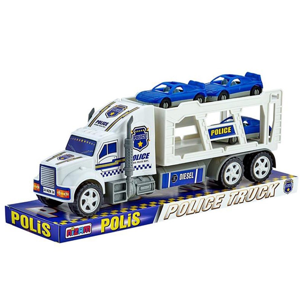 Nzm-184 Beyaz Oyuncak Polis Taşıyıcı 27 Cm