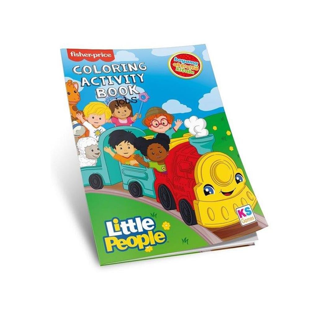 Onur Oyuncak Ks Games Little People Coloring Book Jobs FP 13442