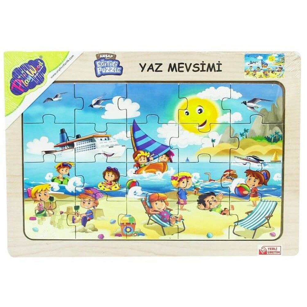 ONY-117/118/119/120 AHSAP EGITICI PUZZLE / YAZ MEVSIMI