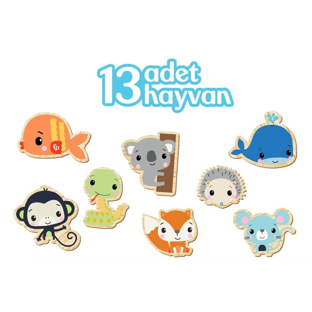 Onyıl Oyuncak Ahşap Eğitici Puzzle Asker Seti ONY-65/66/67/68