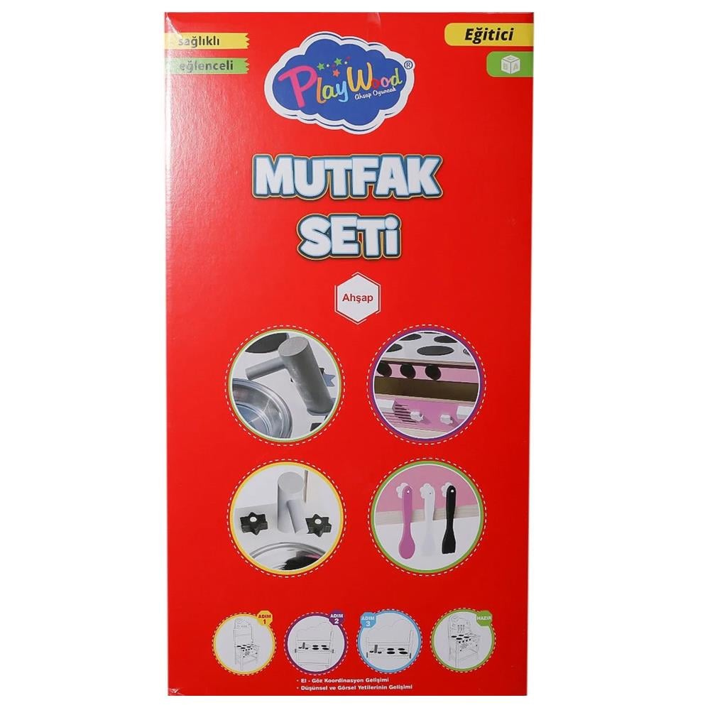 Onyıl Oyuncak Ahşap Mutfak Seti ONY-408