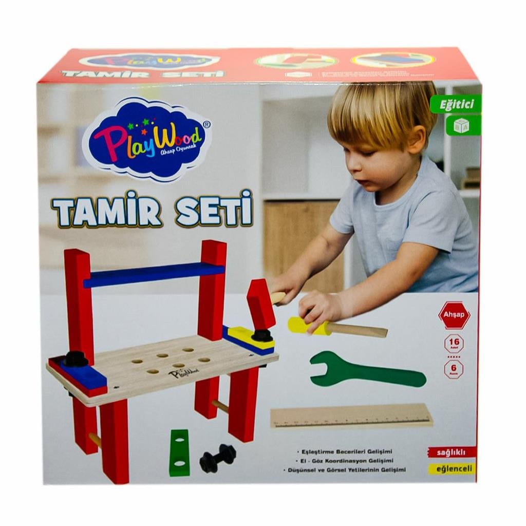 Onyıl Oyuncak Ahşap Tamir Seti ONY-397