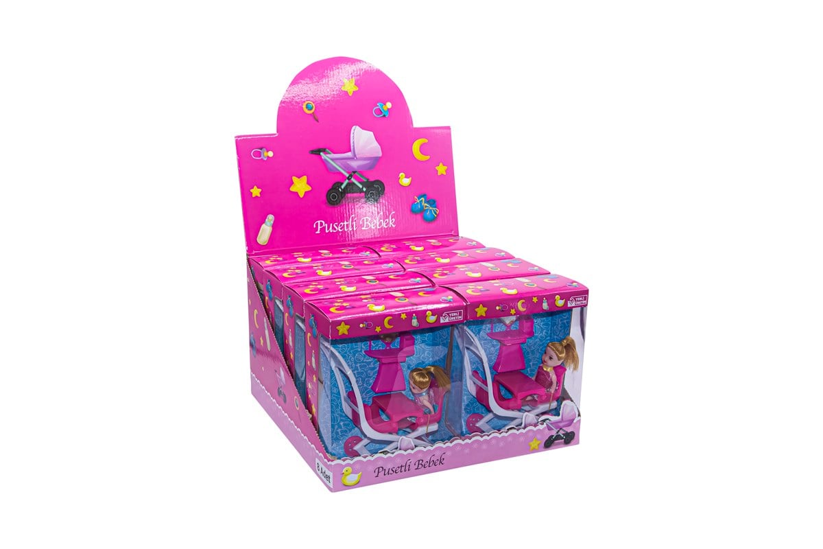 OYD-02402 ANLILY 8LI STAND KUT.2LI PUSET BEBEKLIOYD-02402 ANLILY 8LI STAND KUT.2LI PUSET BEBEKLI Fiyatı | Samatlı Toptan Oyuncak - B2B