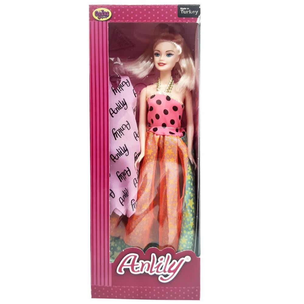 Oydaş Oyuncak Anlily 12 Li Yedek Elbiseli Bebek OYD-02288