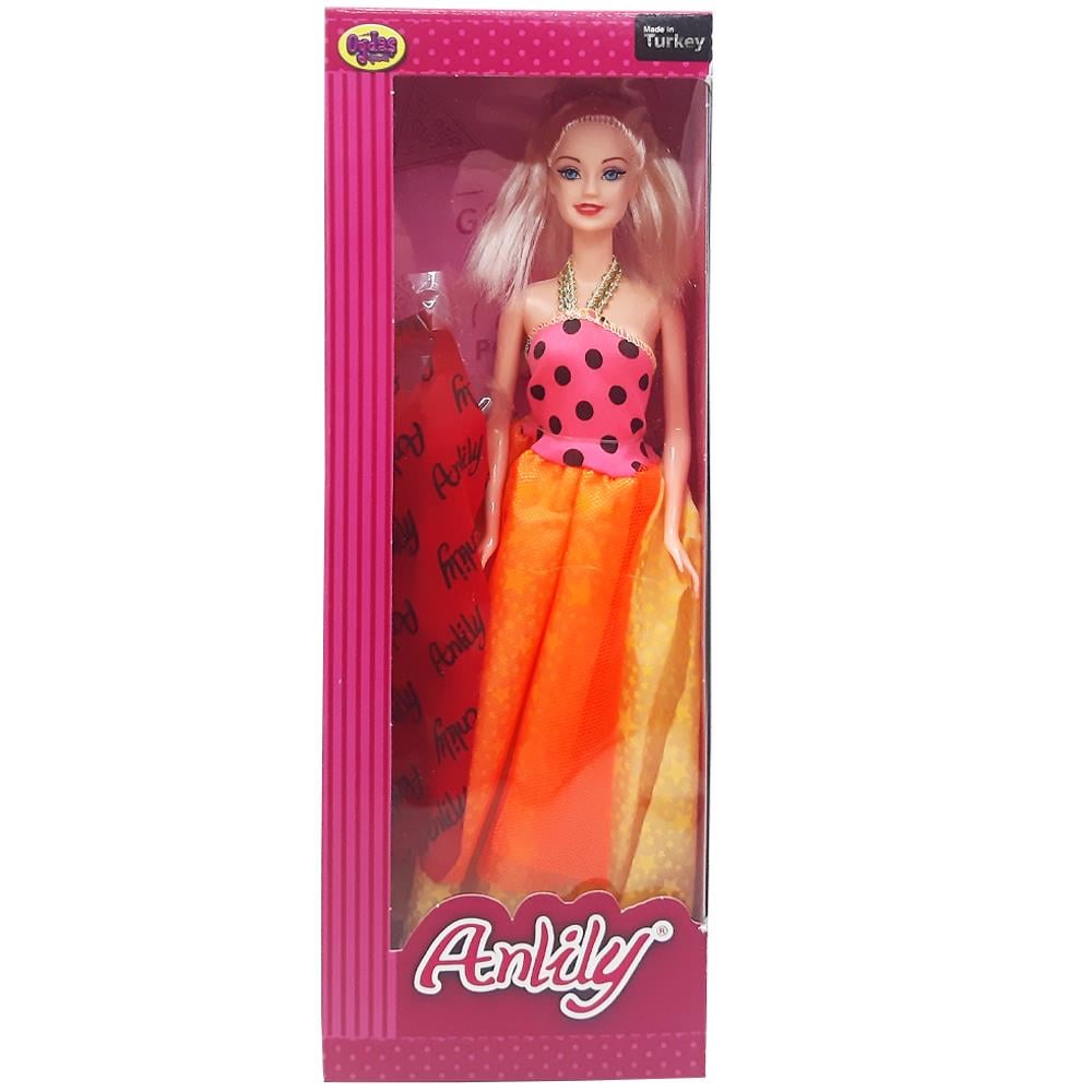Oydaş Oyuncak Anlily 12 Li Yedek Elbiseli Bebek OYD-02288