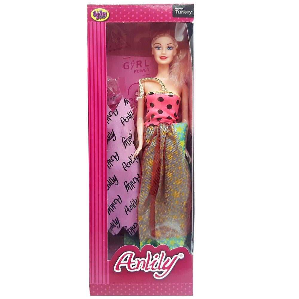 Oydaş Oyuncak Anlily 12 Li Yedek Elbiseli Bebek OYD-02288