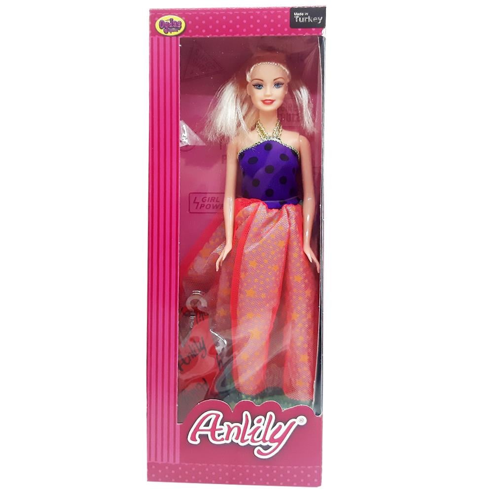 Oydaş Oyuncak Anlily 12 Li Yedek Elbiseli Bebek OYD-02288