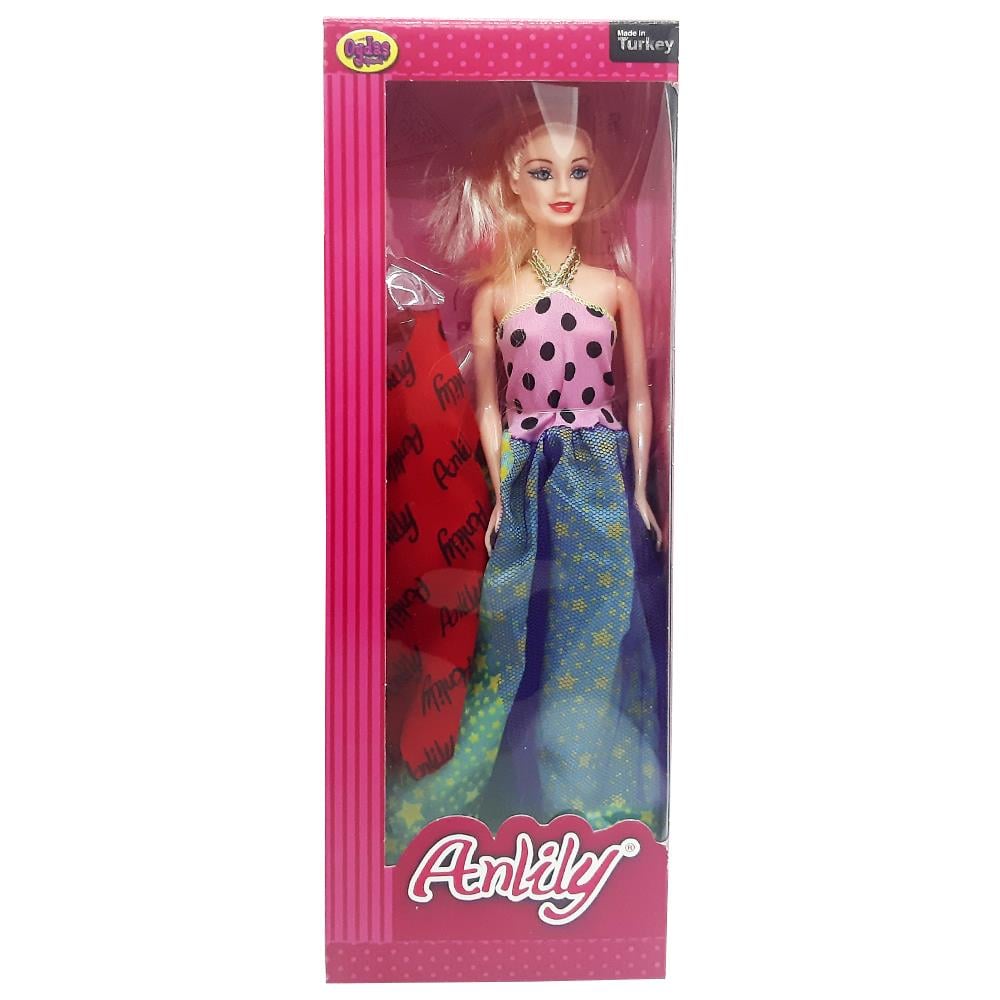 Oydaş Oyuncak Anlily 12 Li Yedek Elbiseli Bebek OYD-02288