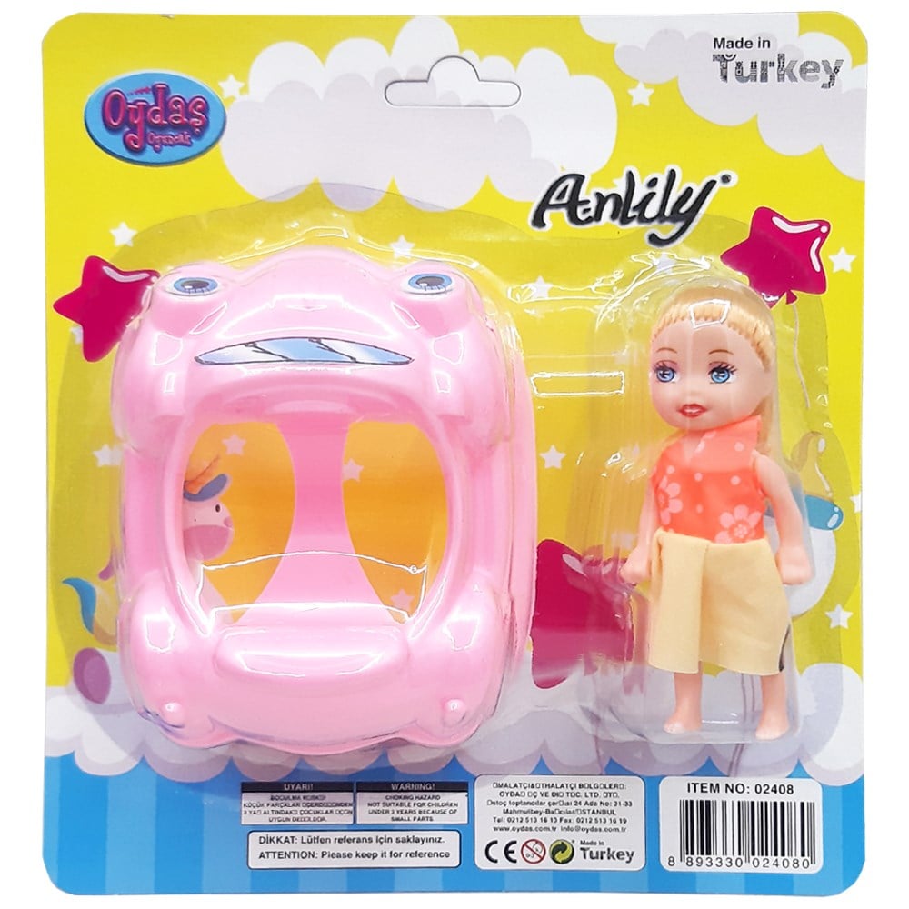 Oydaş Oyuncak Anlily Yürüteçli Bebek OYD-02408
