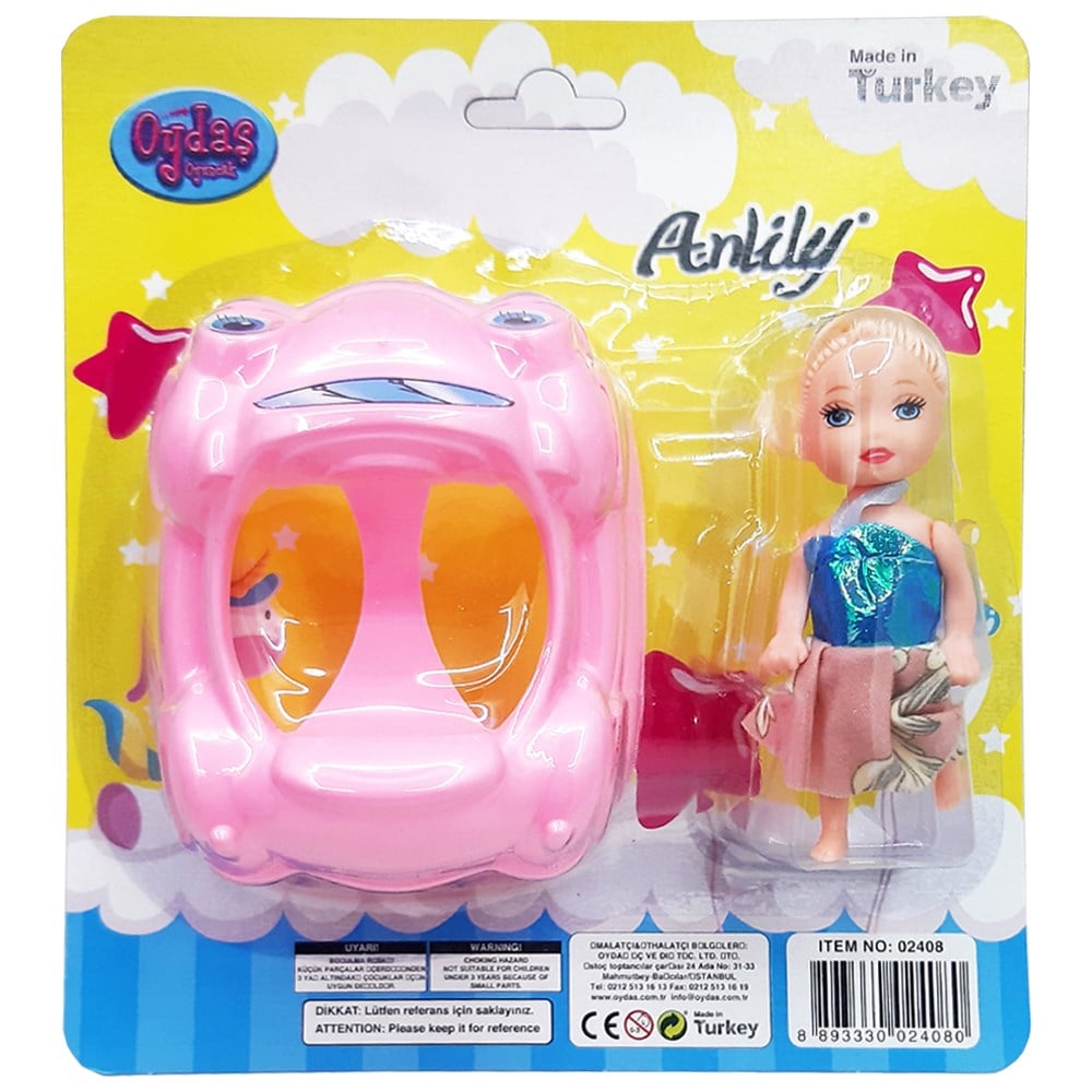 Oydaş Oyuncak Anlily Yürüteçli Bebek OYD-02408