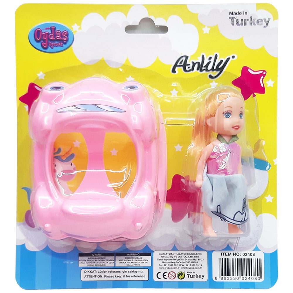 Oydaş Oyuncak Anlily Yürüteçli Bebek OYD-02408