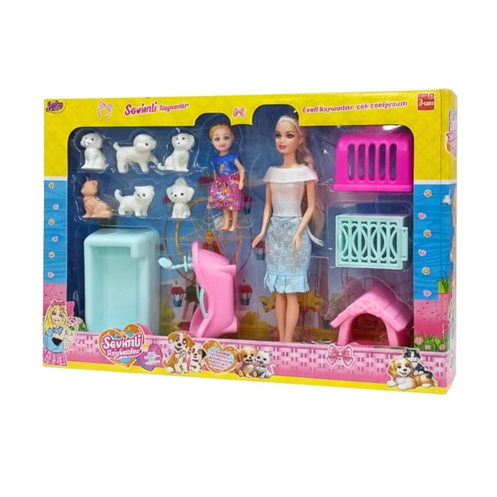 Oydaş Oyuncak Bebekli Pati Dostlarım Ve Aksesuarları OYD-02463
