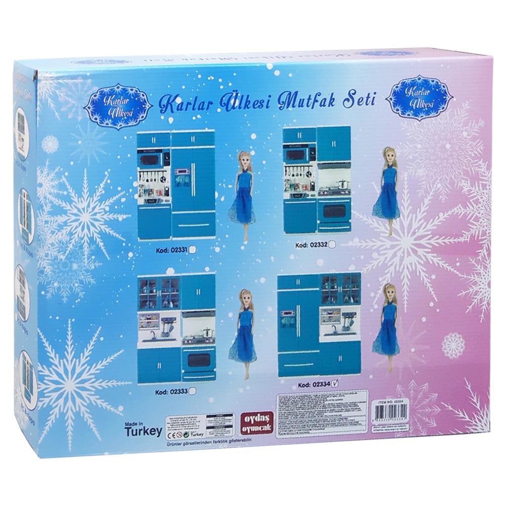 Oydaş Oyuncak Karlar Ülkesi 2 Li Dolap Lavabo OYD-02334
