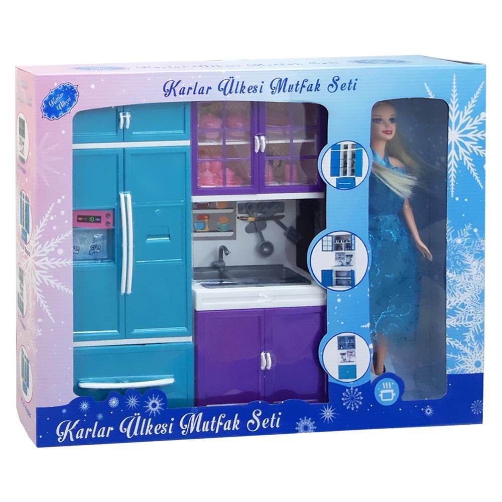 Oydaş Oyuncak Karlar Ülkesi 2 Li Dolap Lavabo OYD-02334