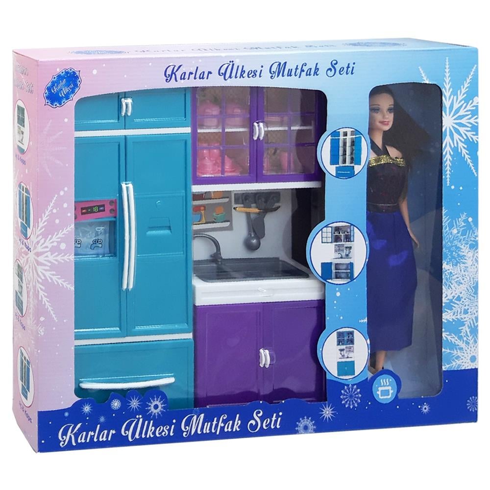 Oydaş Oyuncak Karlar Ülkesi 2 Li Dolap Lavabo OYD-02334