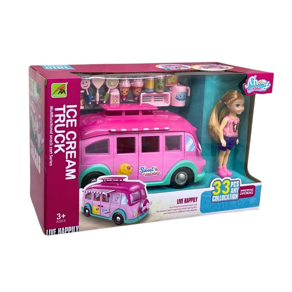 Pasifik Oyuncak Karavan Set Aksesuarlı 9045-12