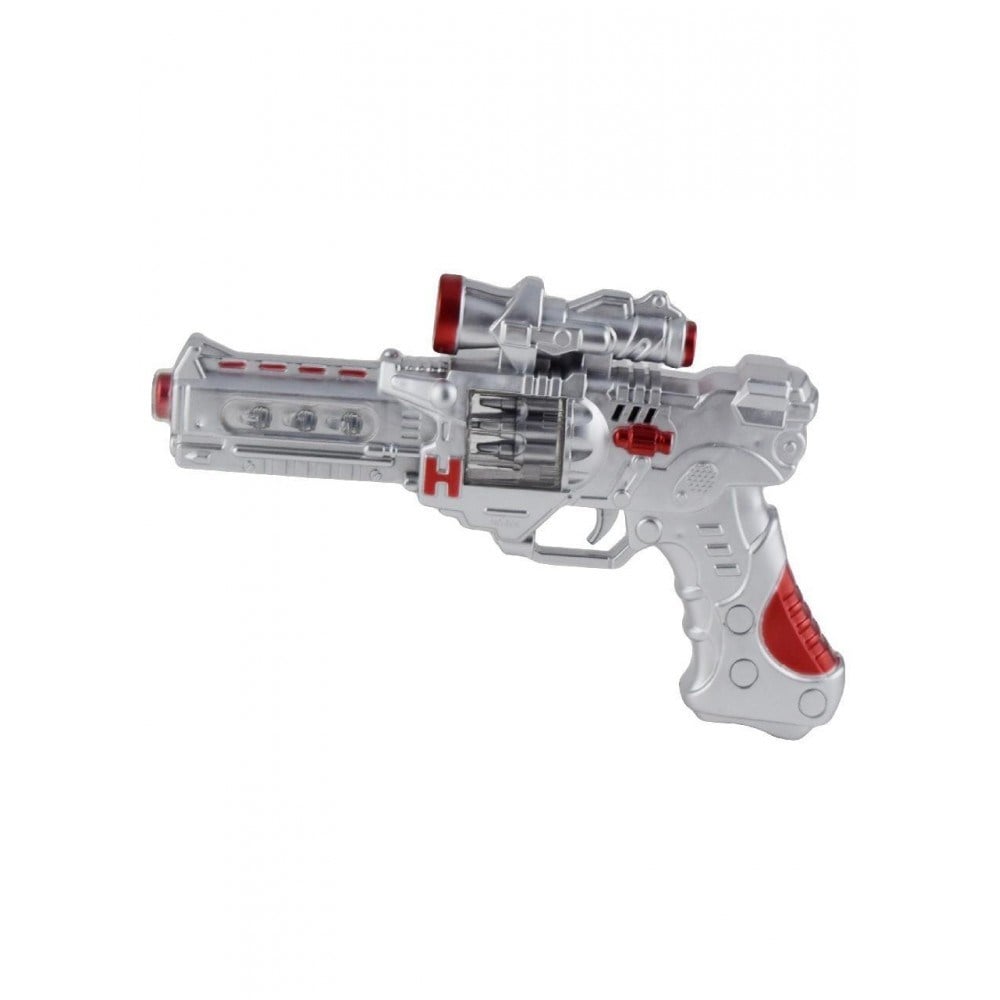 Pilli Işıklı Silah 25 Cm FAB.806