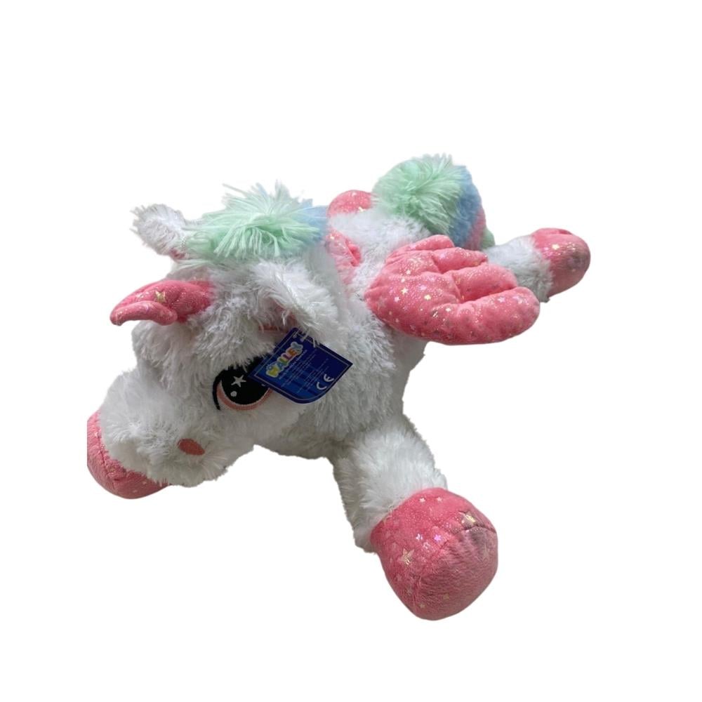 PL50112 45 CM YATAN PARLAK KANATLI BOYNUZLU AT